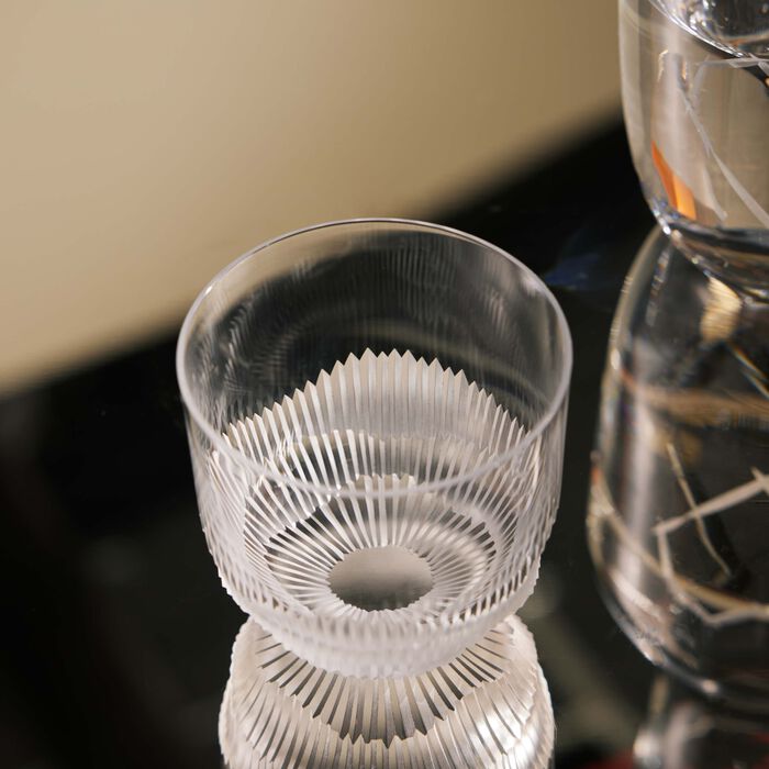 ruckl heroine rei drinking glass clear