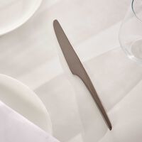 l ame de christofle dessert knife black