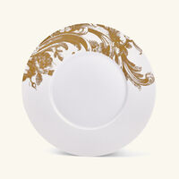 haviland stanislas bread butter plate round gold 16cm