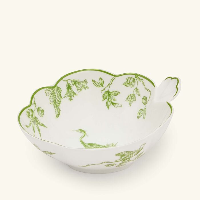 bernardaud albertine small dish green