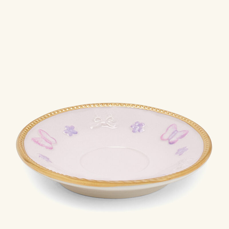 Butterfly Arabic Tea Cup & Saucer Pink villari butterfly arabic tea cup saucer pink