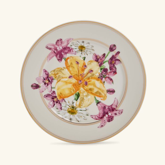 rosenthal idyllia bread butter plate round bouquet 18 cm