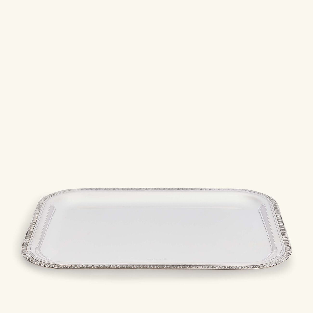 christofle malmaison serving tray rectangular small silver plated 26cm