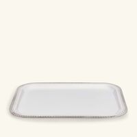 christofle malmaison serving tray rectangular small silver plated 26cm