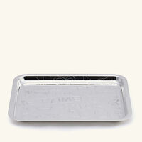christofle graffiti serving tray rectangular small silver plated