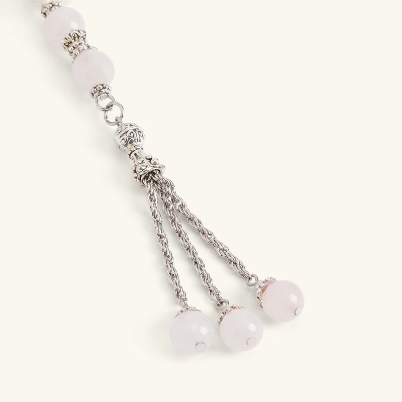 Misbaha Rose Agate light of sakina misbaha rose agate