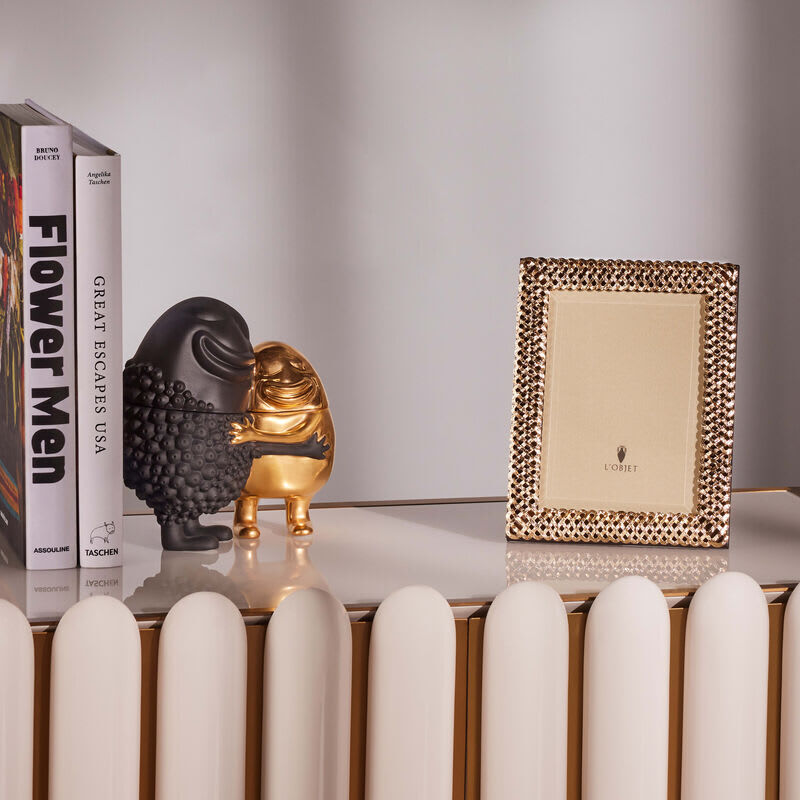 Braid Picture Frame Gold 10x15cm l objet braid picture frame gold 10x15cm