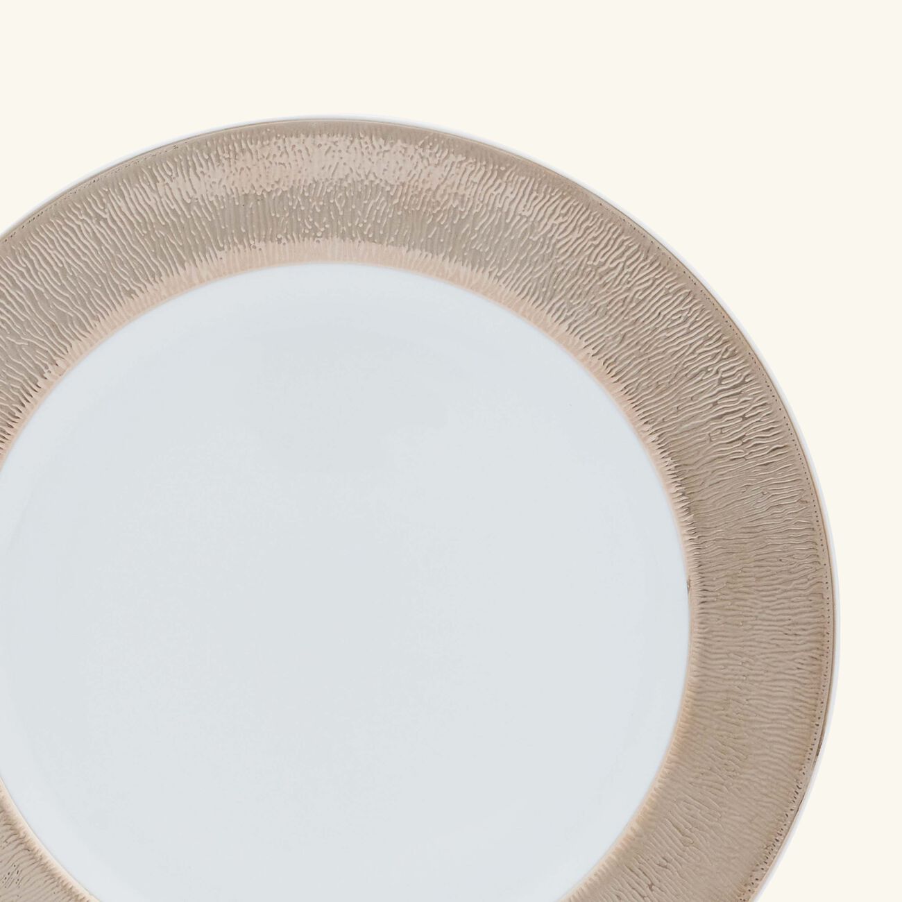 Dune Salad Plate Round White 21cm bernardaud dune salad plate round white 21cm