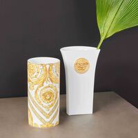 versace medusa rhapsody vase small white