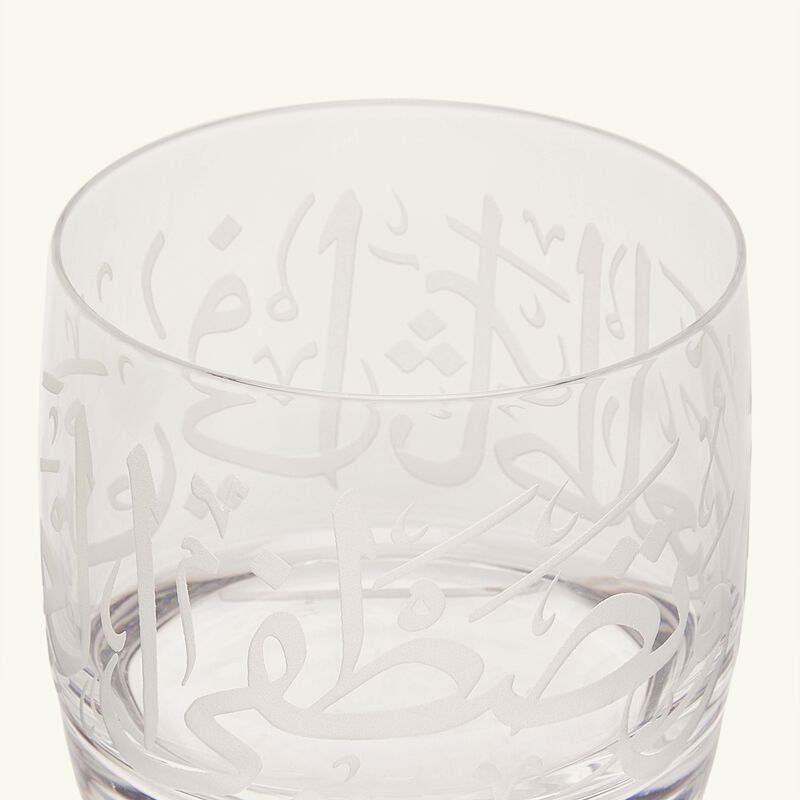 دملاج حامل الشموع  ثلث  بتصميم شفاف