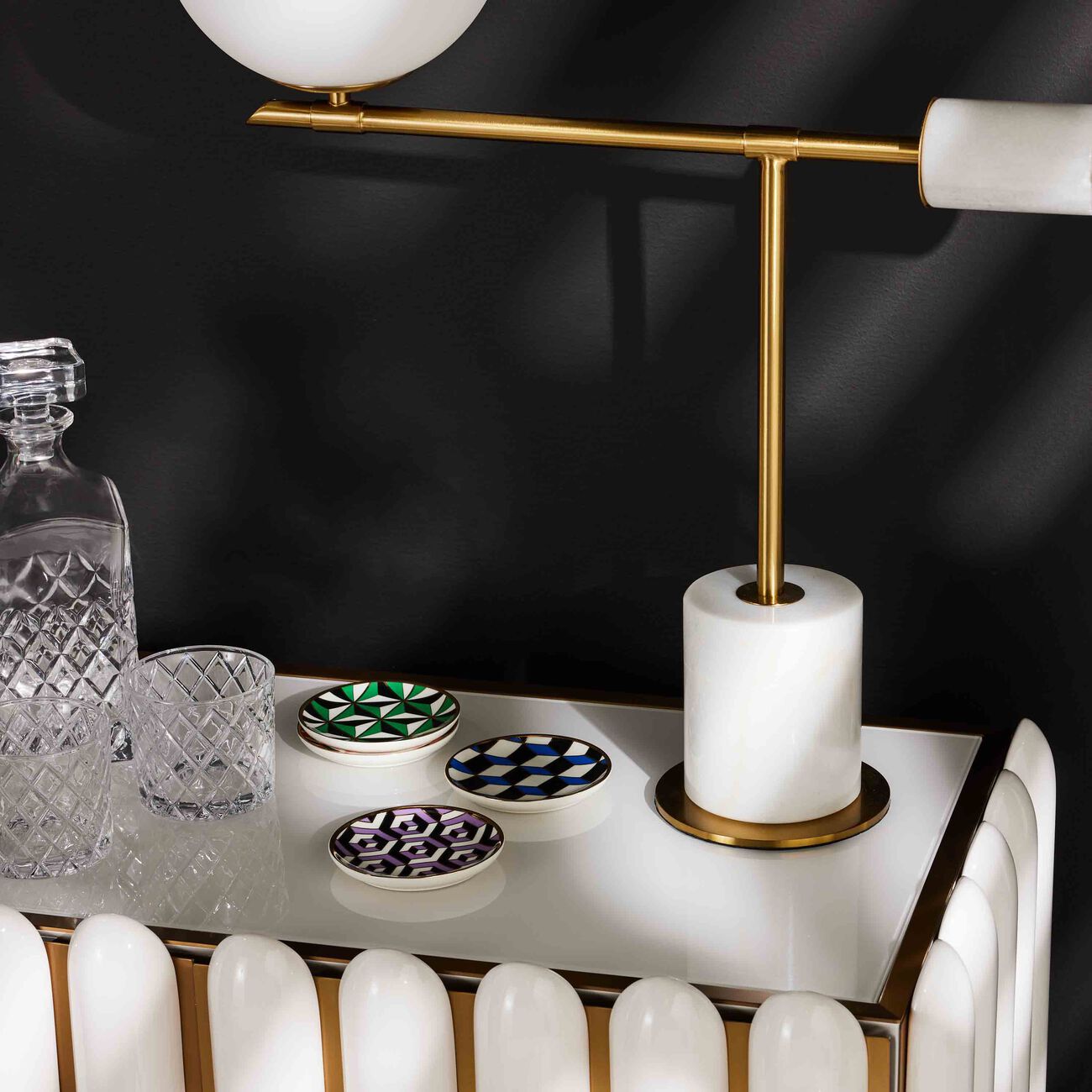jonathan adler versailles coaster set of 4