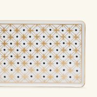 pinto paris kyoto rectangular plate gold star large