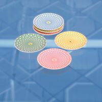 rosenthal signum rose plate round pink 10cm