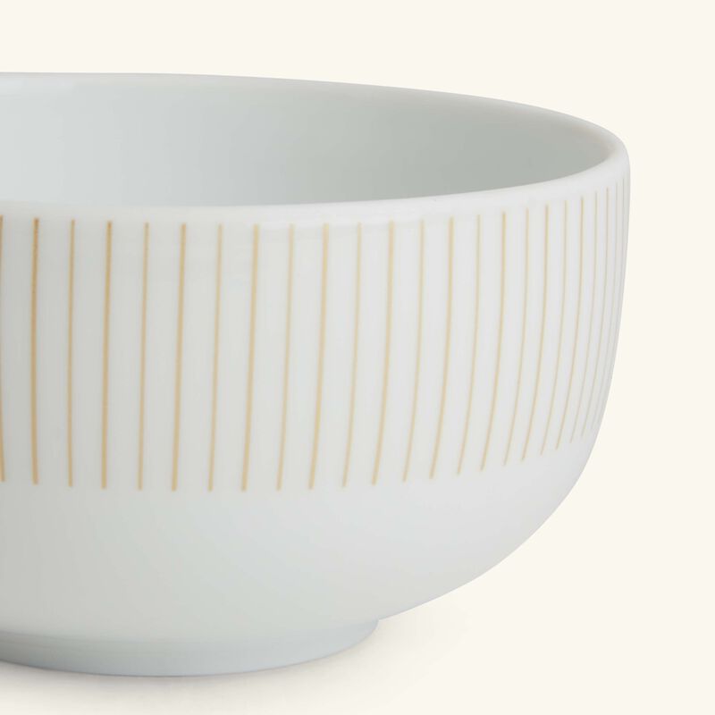 bernardaud sol serving bowl gold 12cm