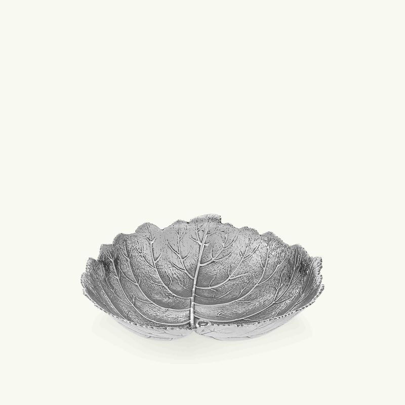 Hazelnut Leaf Bowl Small Silver buccellati hazelnut leaf bowl small silver