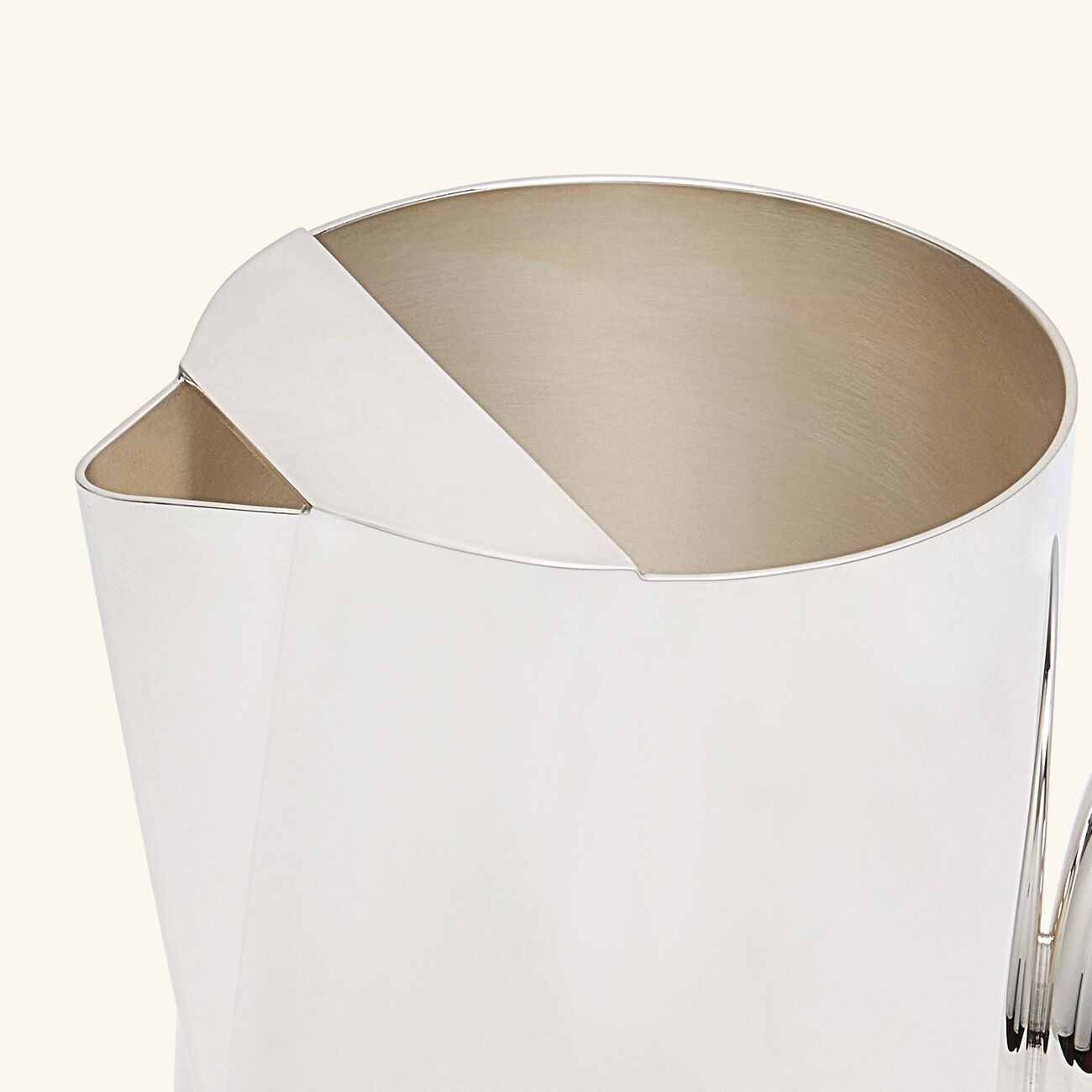 christofle vertigo water pitcher silver plated