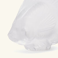 lalique fish figurine small clear