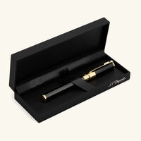 st dupont d initial rollerball pen black