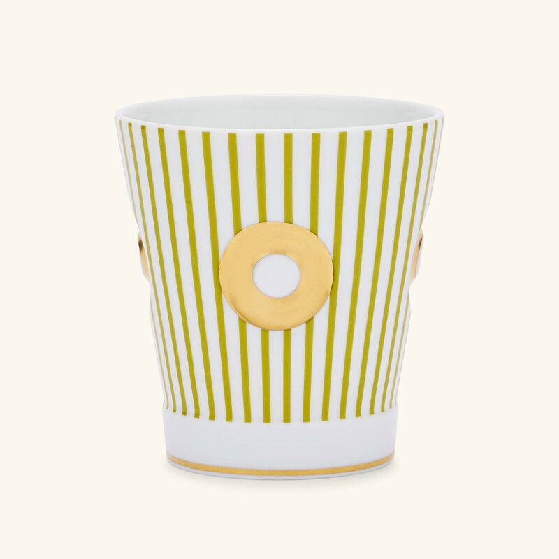 Delphos Eolie Drinking Glass Green bernardaud delphos eolie drinking glass green