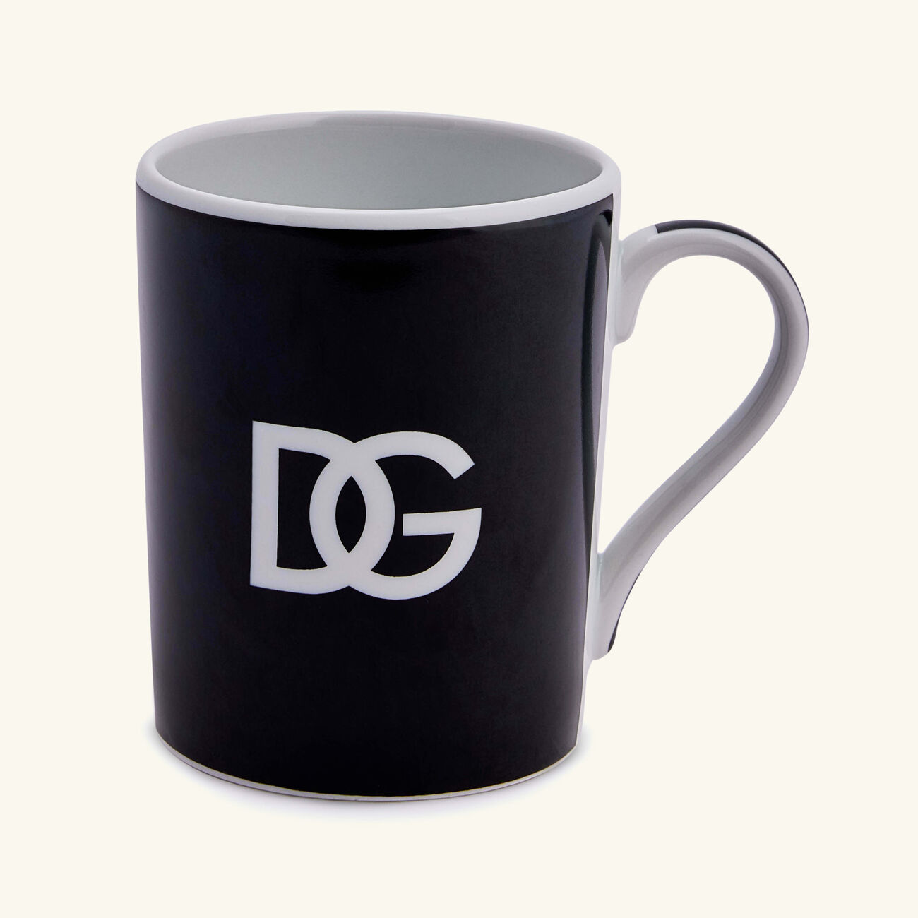 dolce gabbana casa dg logo mug pattern