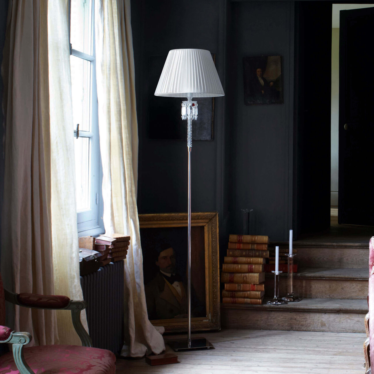 baccarat torch floor lamp