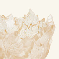 lalique champs lys es vase medium gold