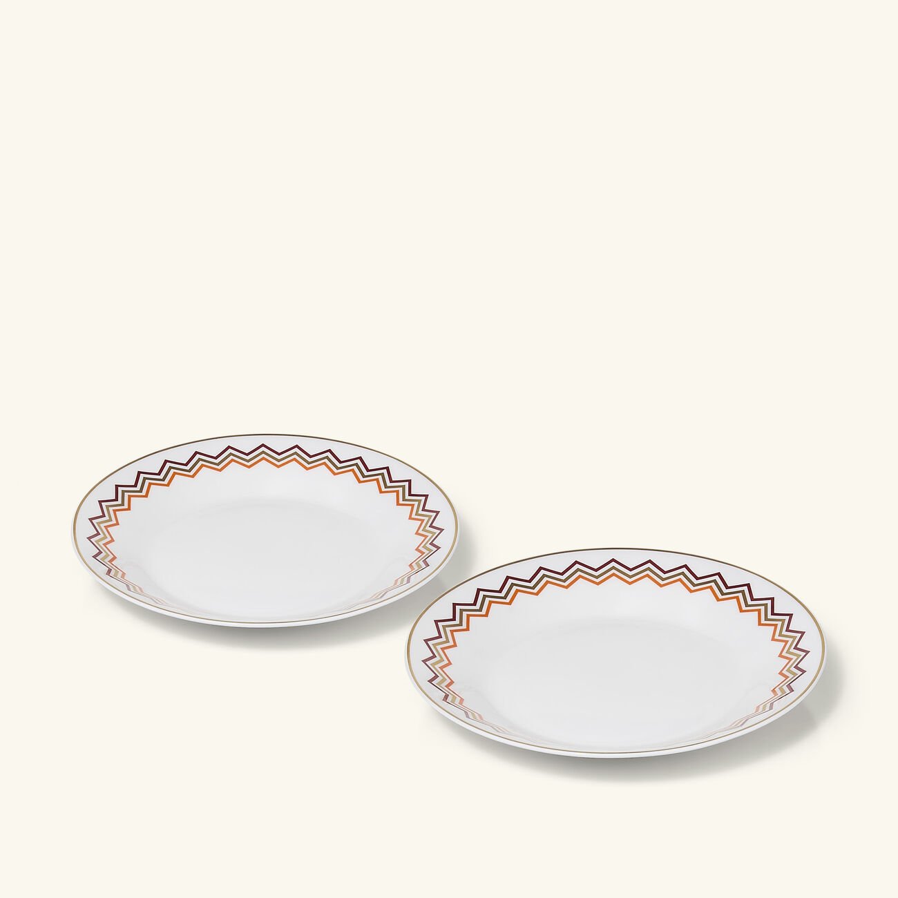 missoni home iconic soup plate 22cm set of 2