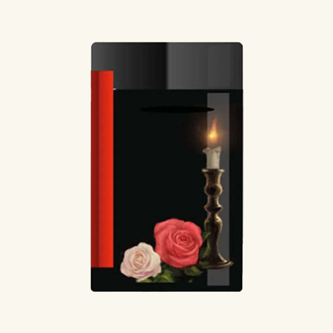 st dupont minijet memento mori lighter black