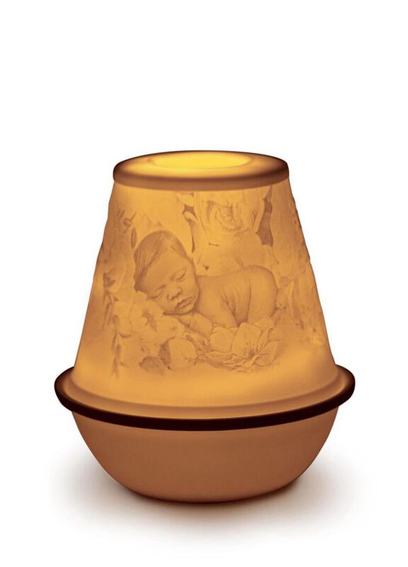 New Baby Lithophane lladro new baby lithophane