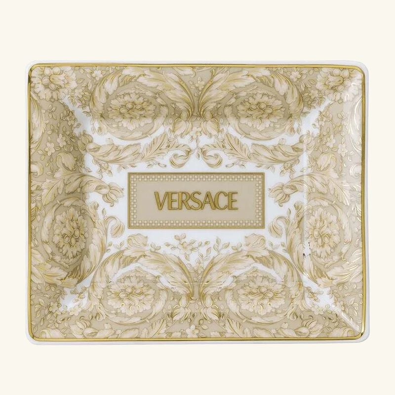 Barocco Beige Serving Dish 15 cm versace barocco beige serving dish 15 cm