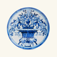 dolce gabbana casa blu mediterraneo bread plate round 17cm set of 2