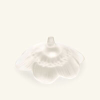 lalique anemone flower sculpture small clear