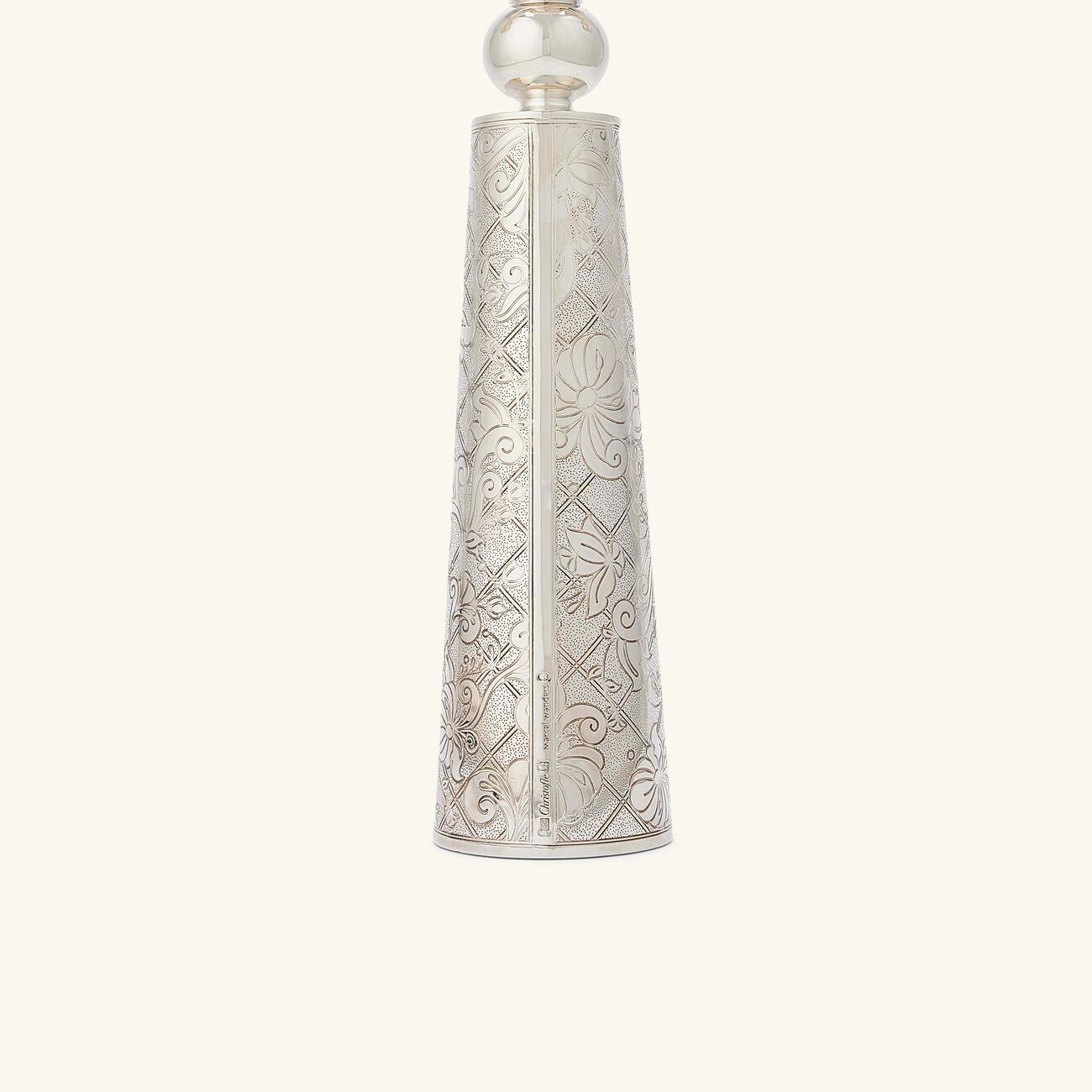 christofle jardin d eden candelabra silver plated