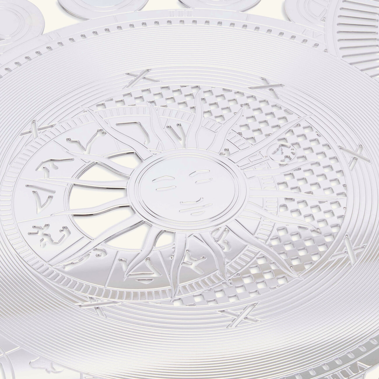 christofle r ve cosmique table decoration silver plated