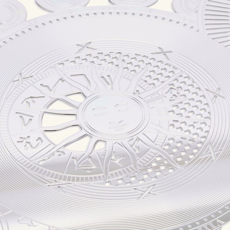 christofle r ve cosmique table decoration silver plated