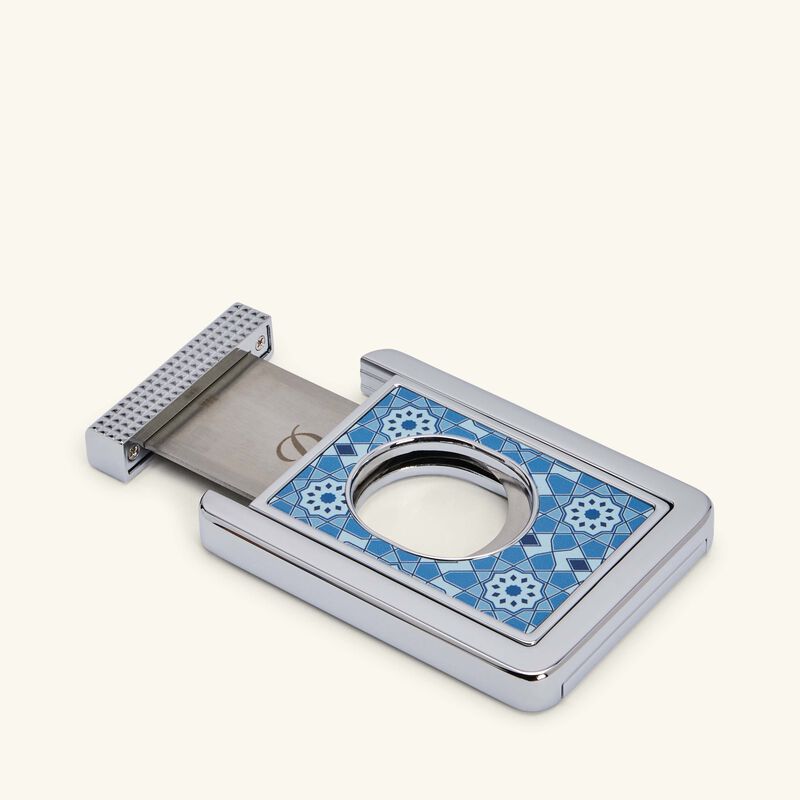 st dupont alhambra cigar cutter blue