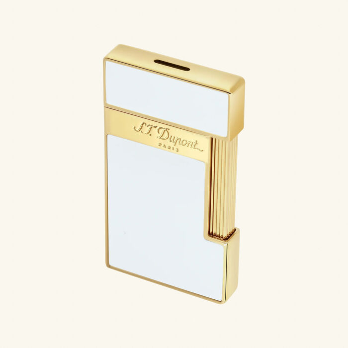 st dupont slimmy lighter white