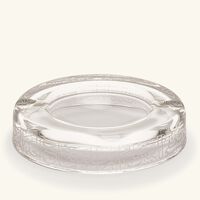 dimlaj thuluth ashtray round clear