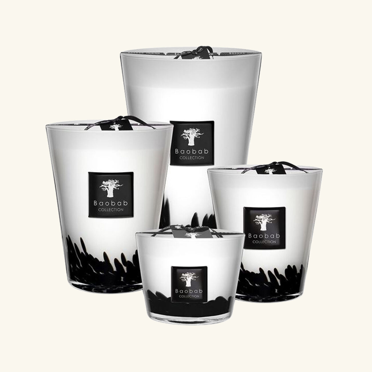 baobab collection feathers candle max 24