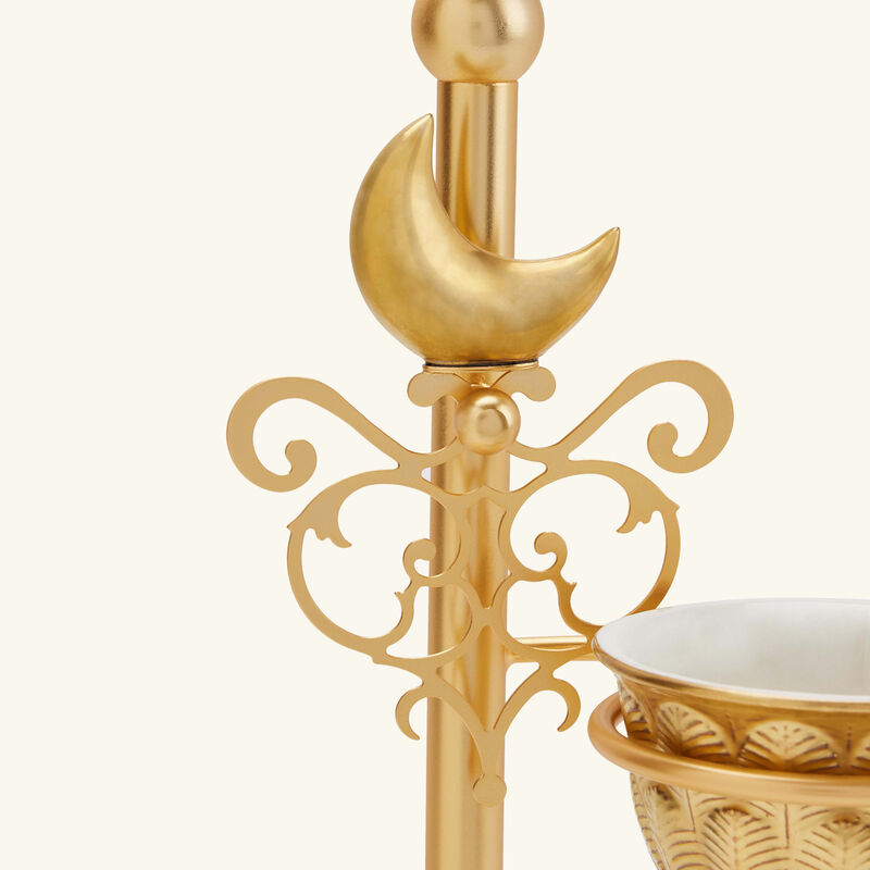 قاعدة الكعك وحامل فناجين القهوة بيكوك إكسترافاجانزا باللون الذهبي فيلاري قاعدة الكعك وحامل فناجين القهوة بيكوك إكسترافاجانزا باللون الذهبي