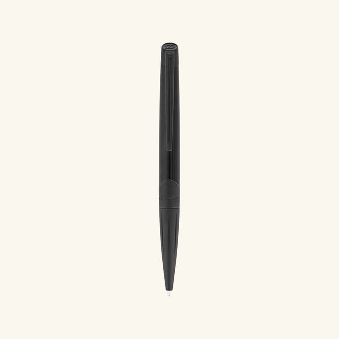 st dupont defi millennium ballpoint pen black
