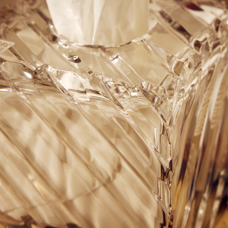 mario cioni c crystal tissue box clear