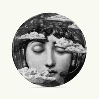 fornasetti tema e variazioni no 402 wall plate