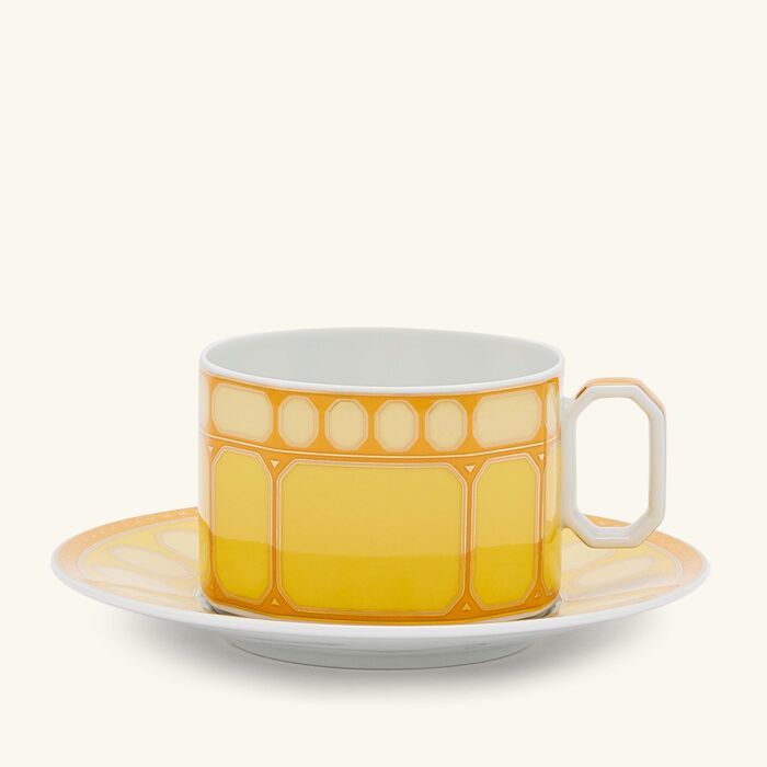 rosenthal signum jonquil tea cup saucer yellow