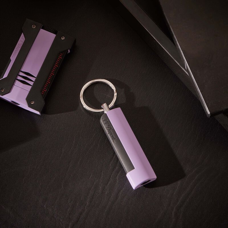 st dupont key ring cigar cutter black