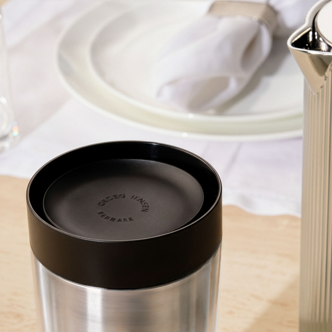 Sky Travel Cup Silver 0.4L georg jensen sky travel cup silver 0 4l