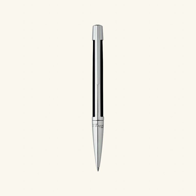 s t  dupont paris is renowned for luxury lighters  collectible pens  perfumes  and premium accessories  founded in 1872  s t  dupont blends innovation with timeless elegance  featuring the iconic diamond head pattern and exceptional french craftsmanship in every handcrafted piece قلم الحبر الجاف  بولبوينت  ديفي كروم مصقول