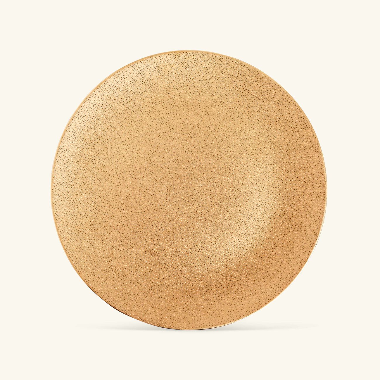 bernardaud gouttes d or service plate round gold 31cm