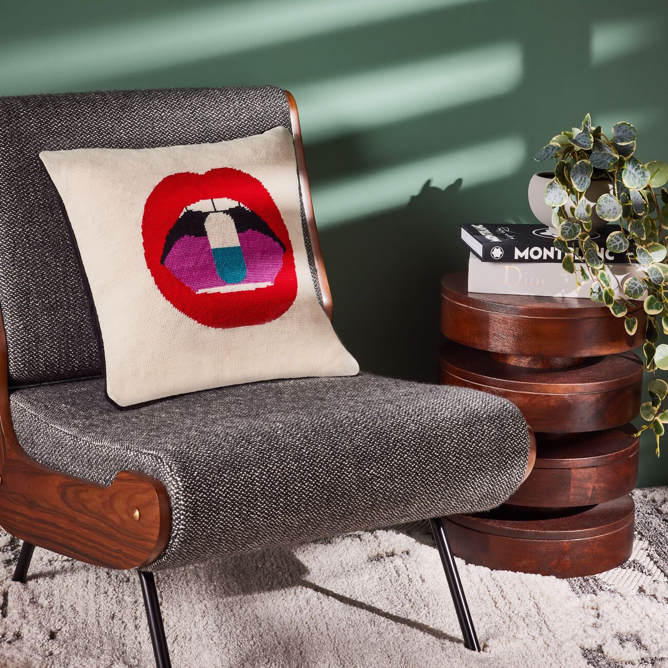 jonathan adler needlepoint pillow
