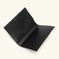 Line D Passport Holder Black 13cm st dupont line d passport holder black 13cm